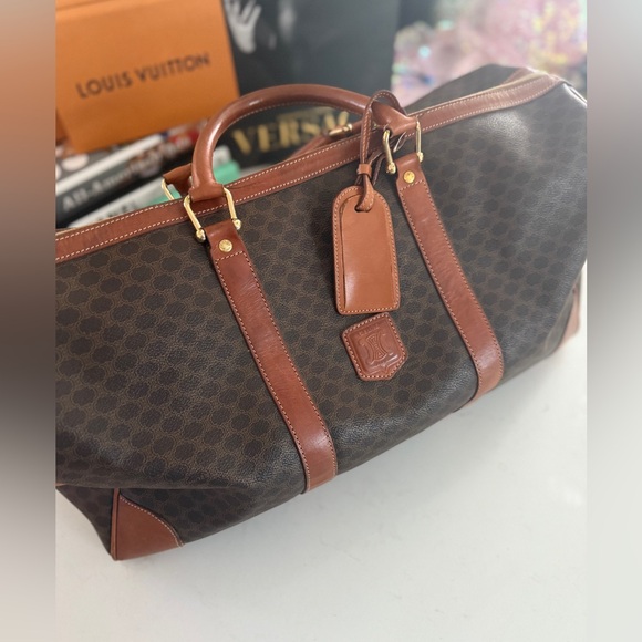 Celine Boston Macadam travel bag ~ VINTAGE - Picture 3 of 13